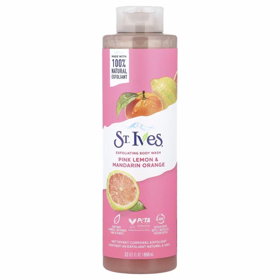 St. Ives Pink Lemon & Mandarin Orange body wash 650ml