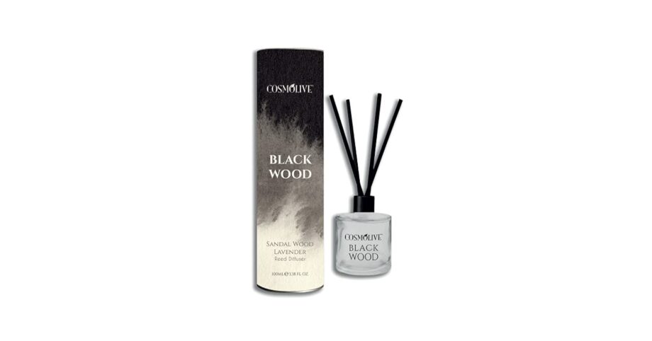 COSMOLIVE BLACK WOOD, SANDAL WOOD LAVENDER REED DIFFUSER