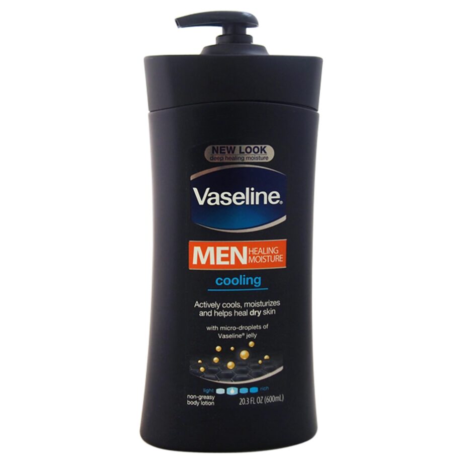 Vaseline Men Healing Moisture Cooling Body Lotion