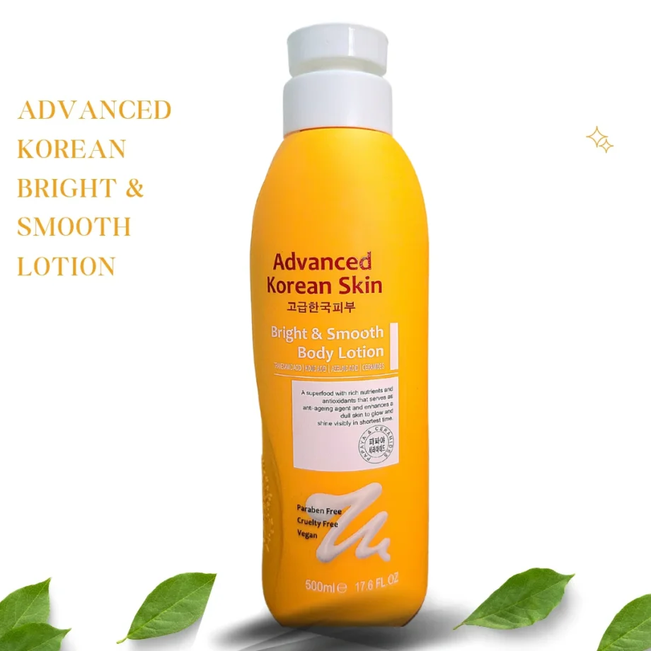 Advance Korean Bright & Smooth Body Lotion 500ml