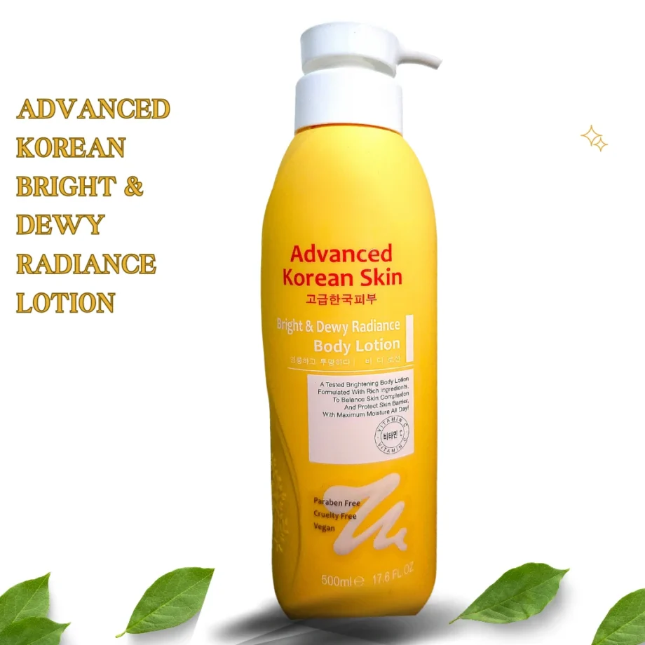 Advanced Korean Bright & Dewy Radiance Body Lotion