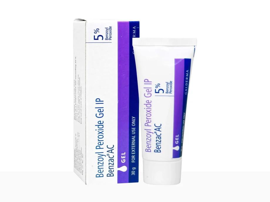 Benzoyl Peroxide Gel IP. (Benzac AC)  5%