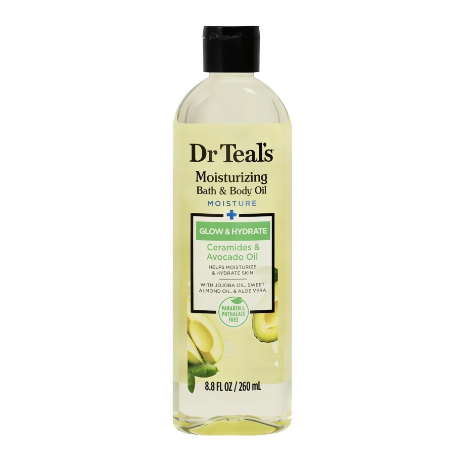 Dr Teal's Moisturizing Bath & Body Oil Ceramide and Avocado