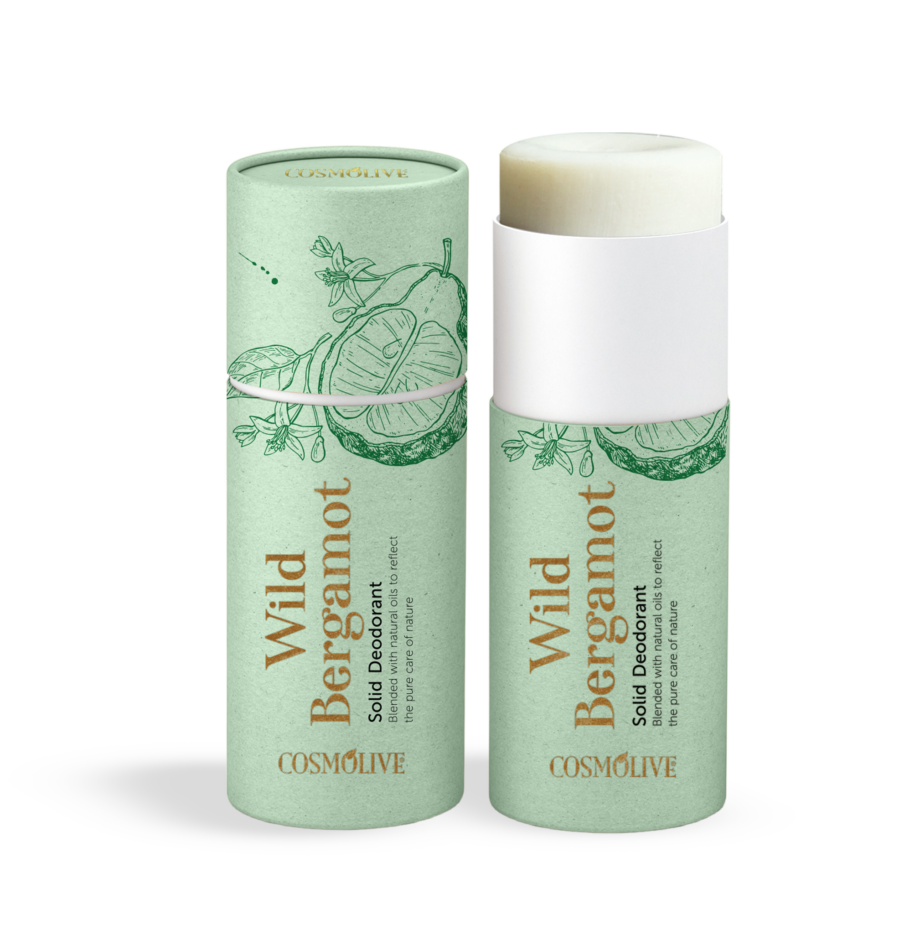 COSMOLIVE SOLID DEODORANT WILD BERGAMOT