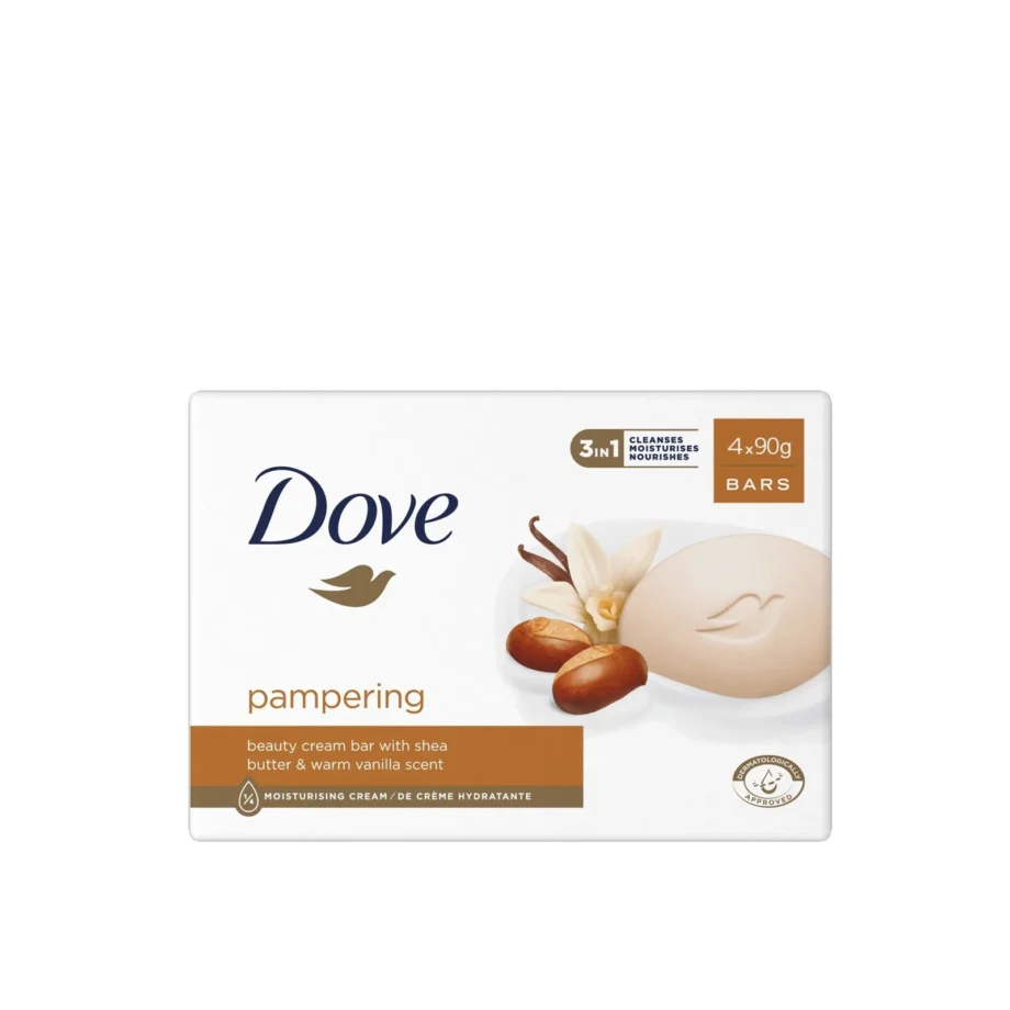 Dove Pampering Beauty Cream Bar 4 In 1