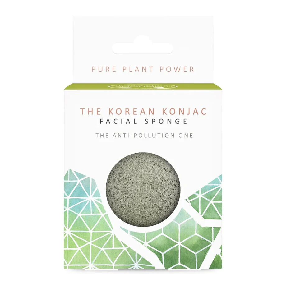 THE KOREAN KONJAC FACIAL SPONGE THE ANTI-POLLUTION ONE