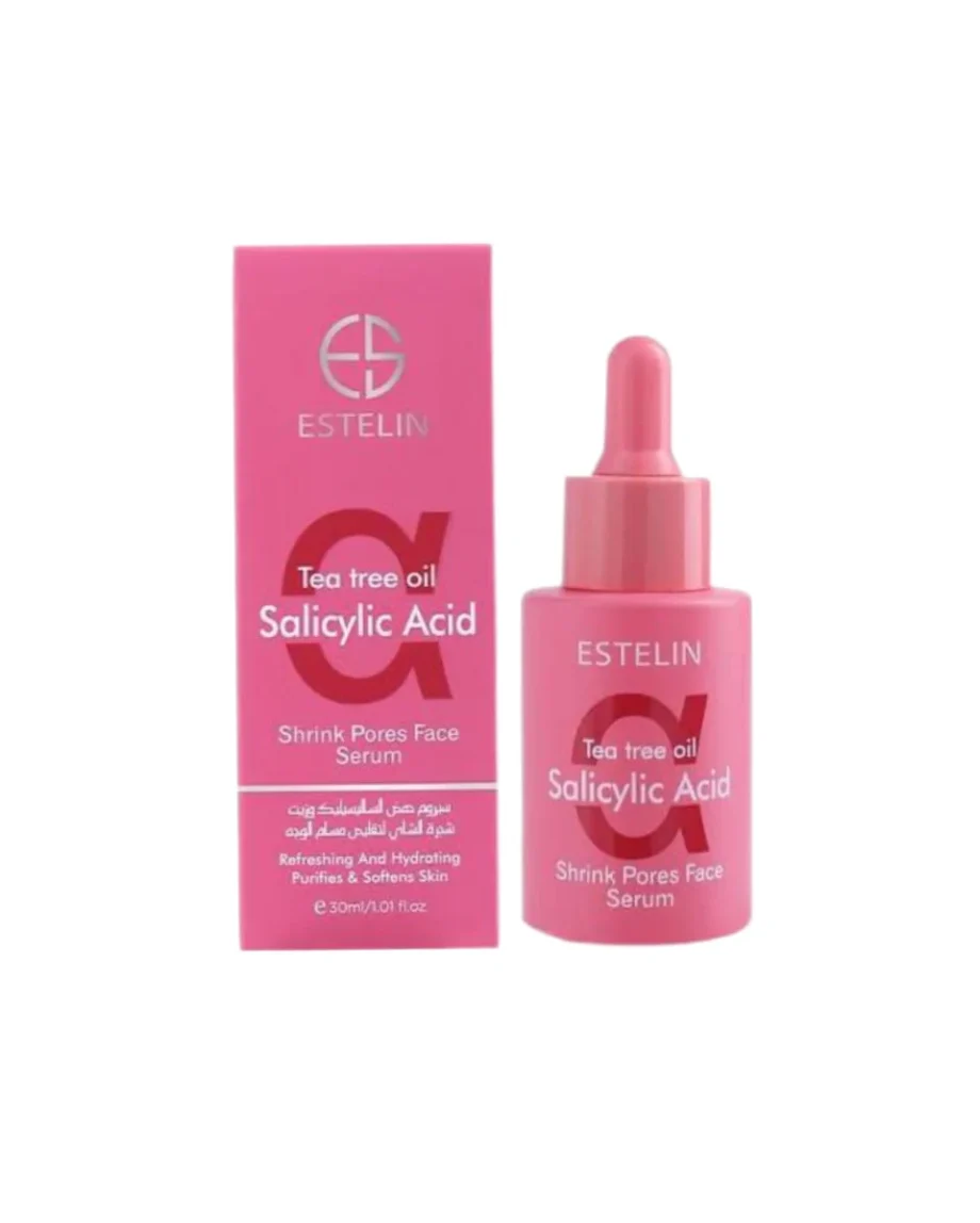 Estelin Tea Tree Oil + Salicylic Acid Shrink Pores Face Serum 30ml