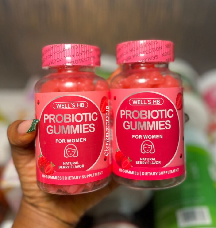 Well's HB Probiotic Gummies For Women (60 gummies)