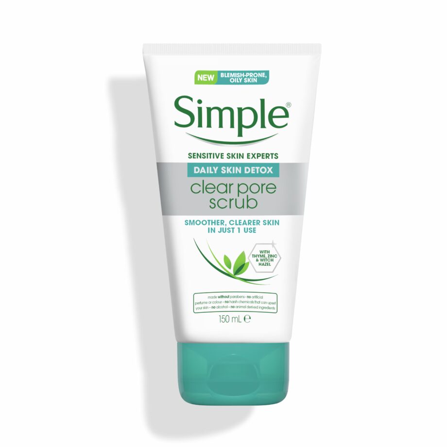 Simple Daily Skin Detox Clear Pore Scrub 150ml