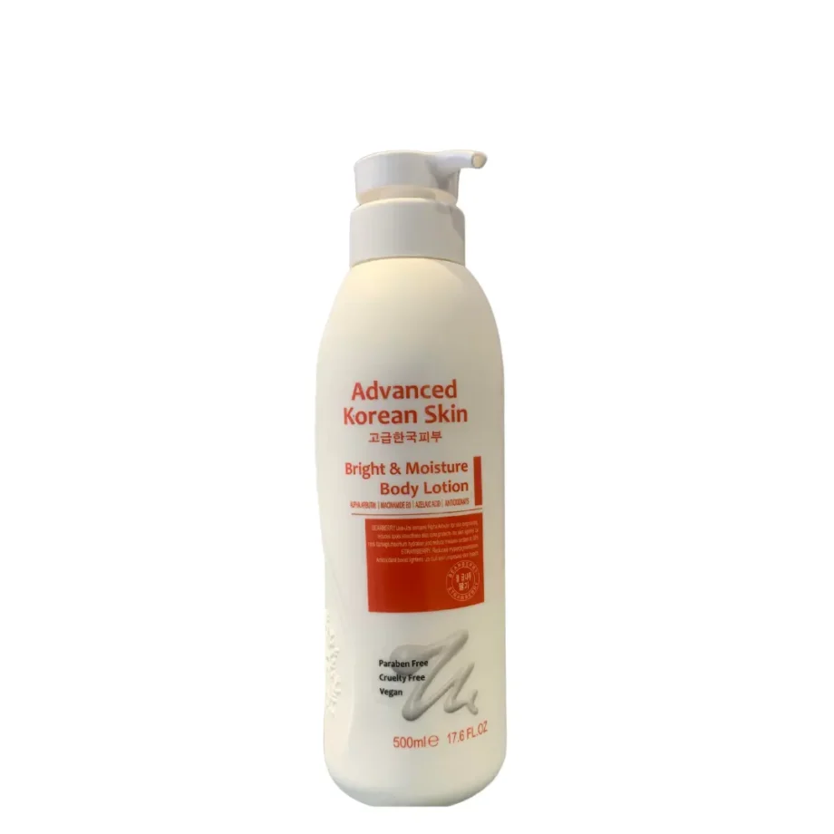 Advanced Korean Skin Bright & Moisture Body Lotion (White)