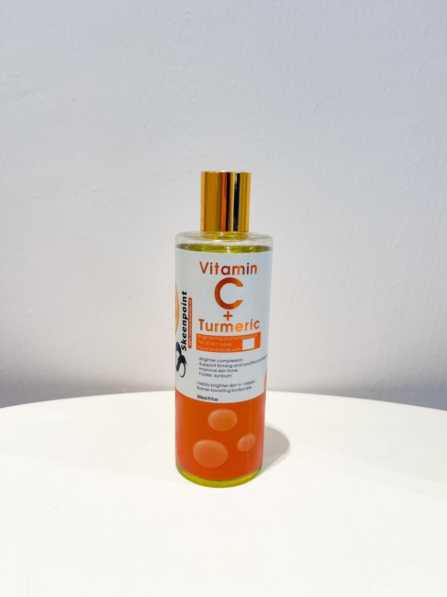 Skeenpoint Vitamin C+Turmeric Brightening And Lightening Oil 300ml