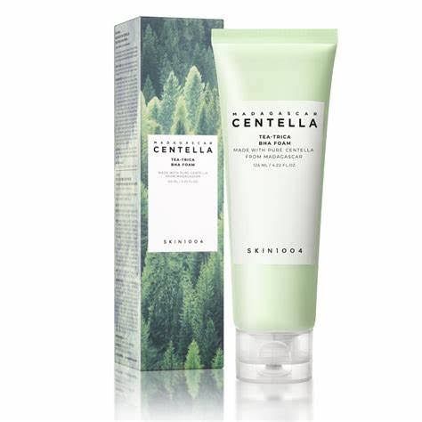 Skin1004 Madagascar Centella Tea-Trica BHA Foam 125ml