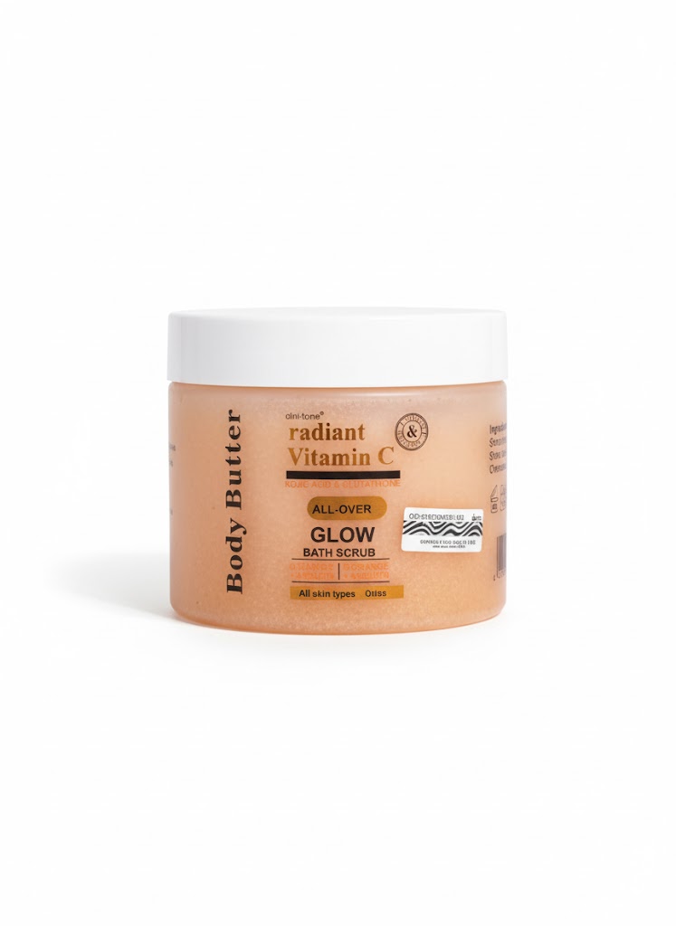 Clini-Tone Body Butter Radiant Vitamin C Glow Bath Scrub 300g