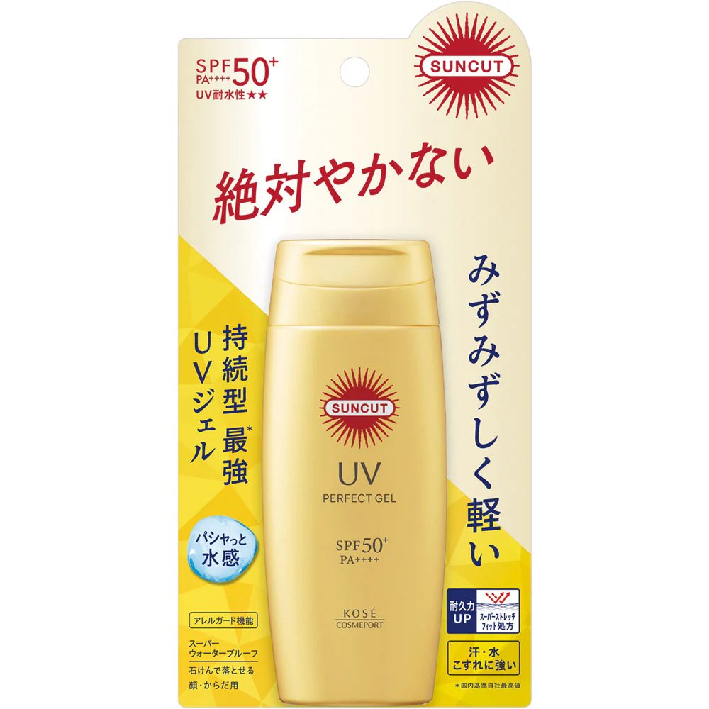 Kose Suncut UV Perfect Gel Sunscreen SPF50 + PA++++ 80g