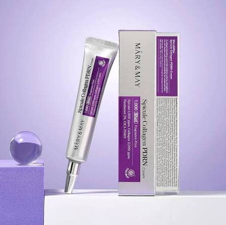 Mary & May Spicule Collagen PDRN Cream, 1,000 Shot Fragrance Free 15g