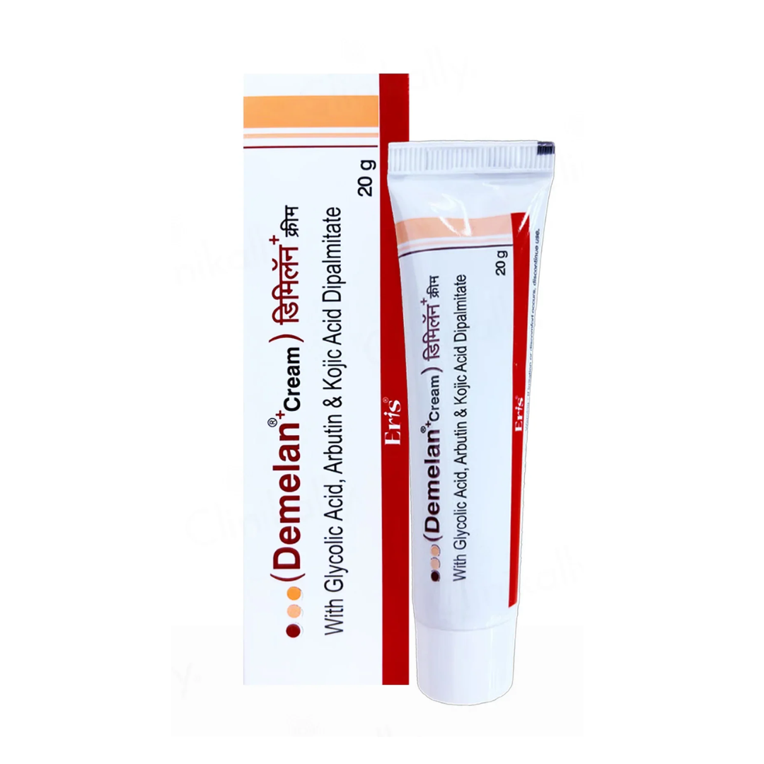 Demelan Cream With Glycolic Acid, Arbutin & Kojic Acid Dipalmitate 20g